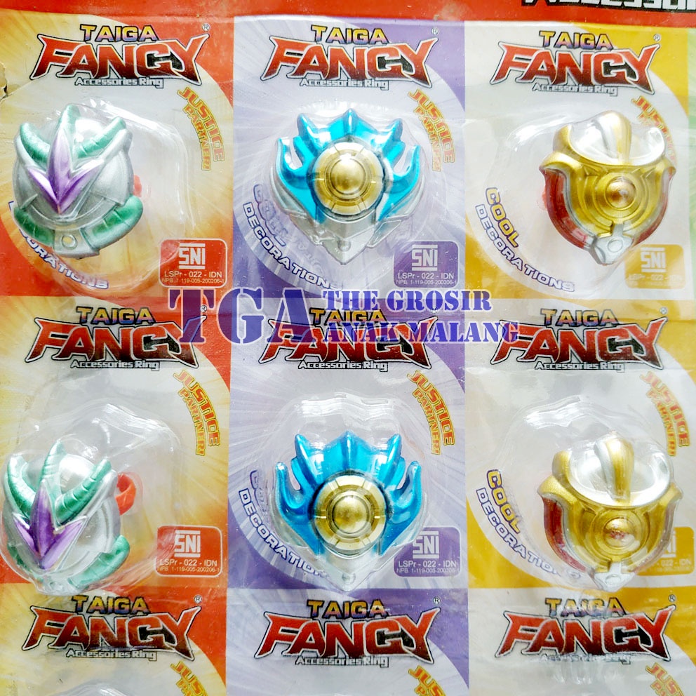 MURAH!!! Taiga Fancy Cincin Ultraman Ring R/B Bisa Menyala
