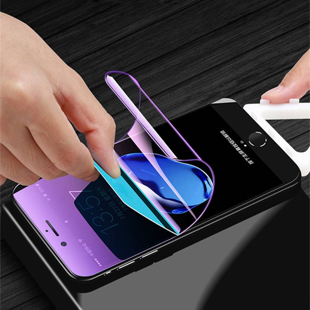 2PCS soft full cover hydrogel film for iphone 6 6s 7 8 plus 11 pro max xr x xs max protective film phone screen protector Not Glass