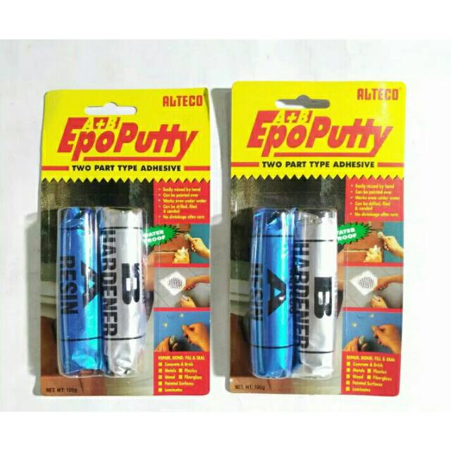 

Alteco lem bengkel lem porting epo putty A plus B 100 gram