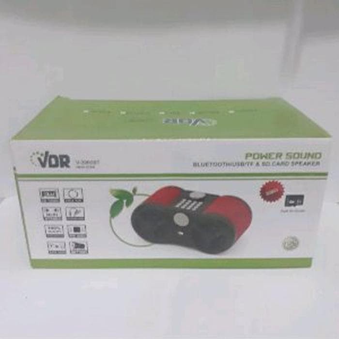 PROMO TERBARU!!! SPEAKER MUROTTAL/MENGHAFAL ALQURAN VDR V-3900BT NEW T STAR + FREE MICRO SD 8GB -NSC