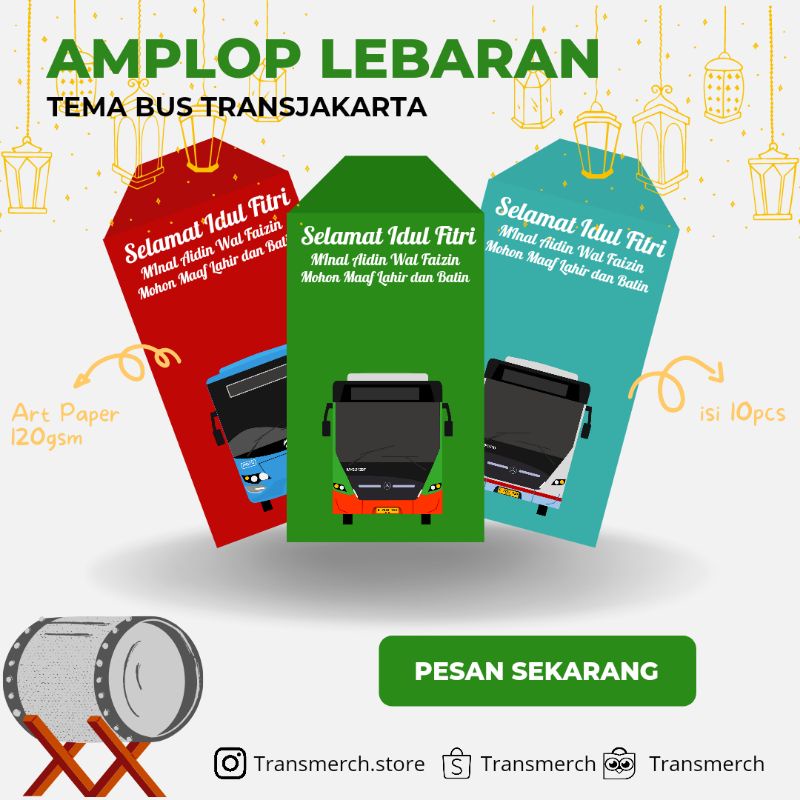 

Amplop Lebaran Tema Bus Transjakarta