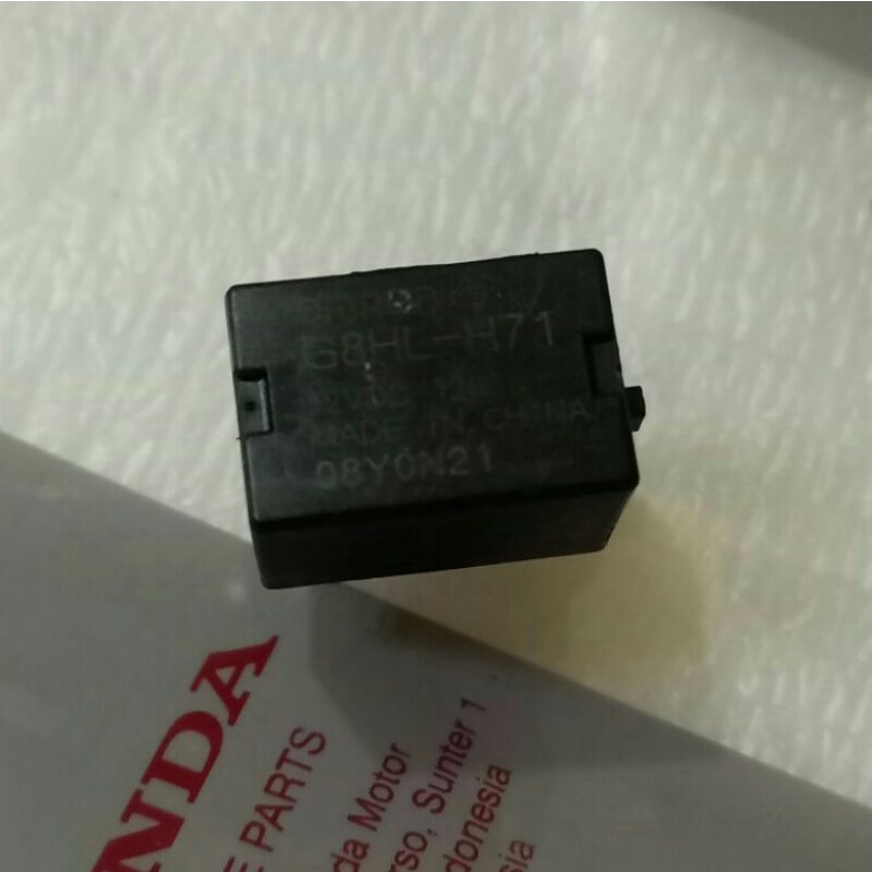 Relay Comp coil Power Relay Stater Kaki 4 HONDA Beat Fi scoopy esp beat street fi Original.-2