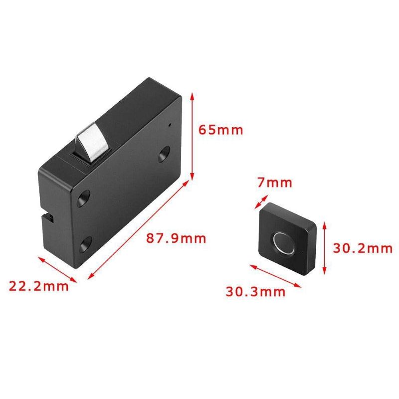 kunci lemari pintar fingerprint anti-theft cabinet keyless smartlock