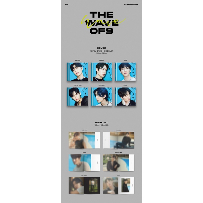 SF9 - 11th Mini Album THE WAVE OF9 (Jewel Case ver.)