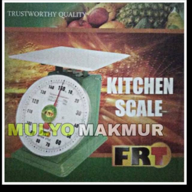 TIMBANGAN PLAT DATAR FRT 100KG
