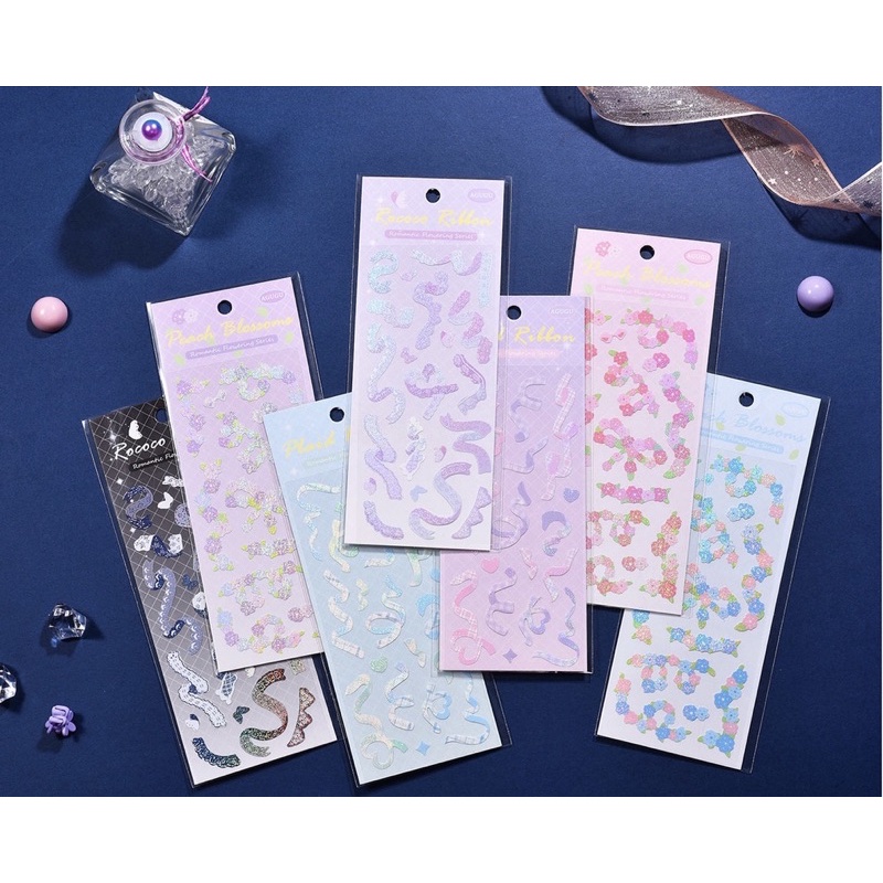 

Sticker Aesthetic - 126 Dekorasi Journal Planner Scrapbook ROMANTIC FLOWERING Stiker Lucu Estetik Jurnal Seri Bingkai Pita Bunga