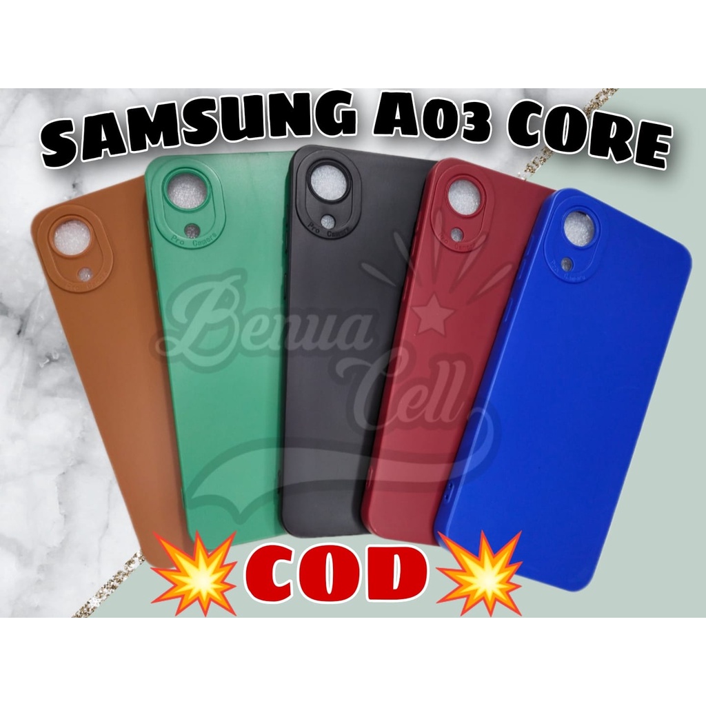 SAMSUNG A03 REAL, A03 CORE, A03S SOFTCASE PRO KAMERA PC SAMSUNG GALAXY A03 // A03S // A03 CORE - BC