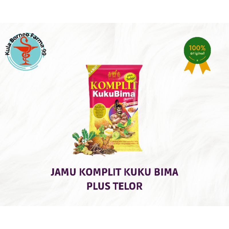 Jamu Komplit Kuku Bima Plus Telor