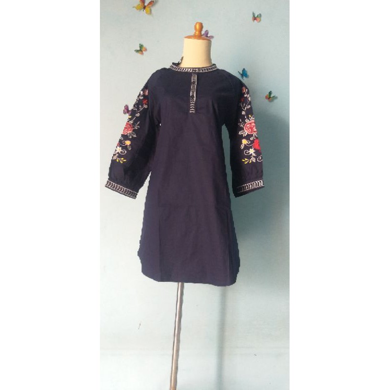 TUNIK KATUN STEACH BORDIR PREMIUM