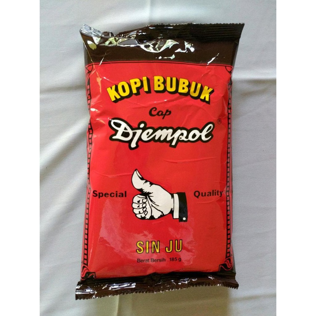 Djempol Kopi Bubuk Cap Djempol Sin Ju Khas Kebumen 185gr