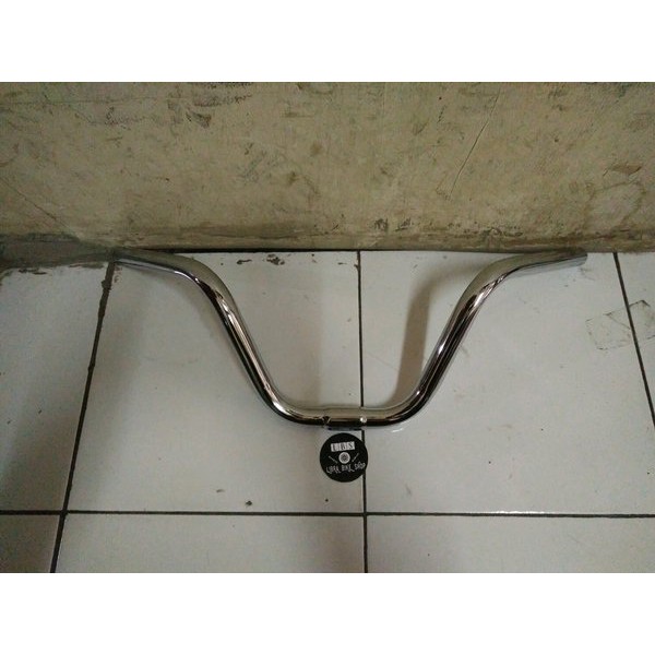 RISEBAR MINION STANDAR CHROME l STANG SEPEDA MINI STANDAR l BAREND MINI l HANDLEBAR MINI STANDAR
