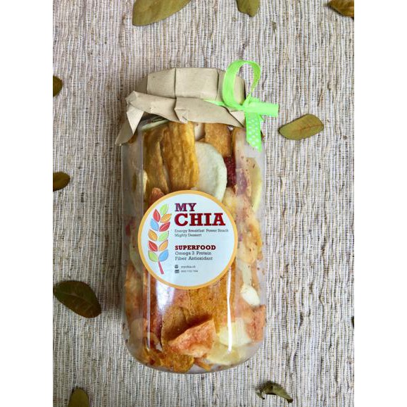 

Best Seller Organic Fruit Vegan Chips (Keripik Buah)