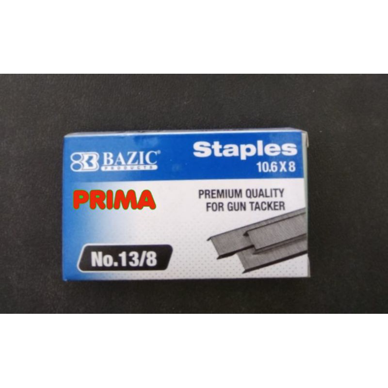 

Refill gun tacker / isi staples Tembak no 13/8 Bazic