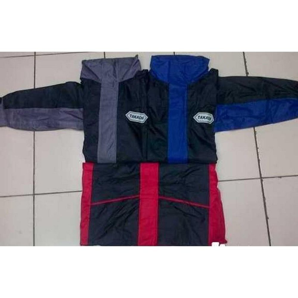 Jas Hujan Takachi Size M L XL Jas Hujan Takachi Premium Jas hujan Takachi Parasut Taslan  Terlaris