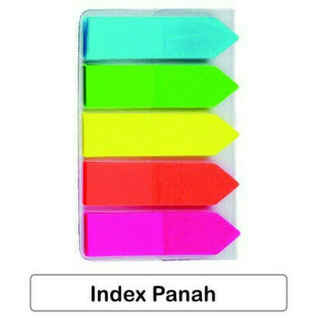 

Stick Notes Memo Tempel Index Panah 5 warna