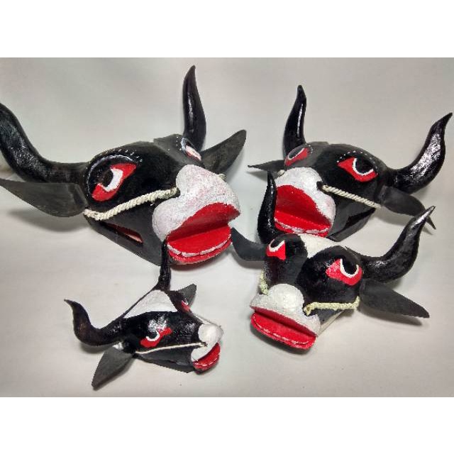 [ TERBARU ]⭐ Bantengan anak kain panjang / Bantengan kayu kecil anak / BANTENGAN MAINAN ANAK / Bante