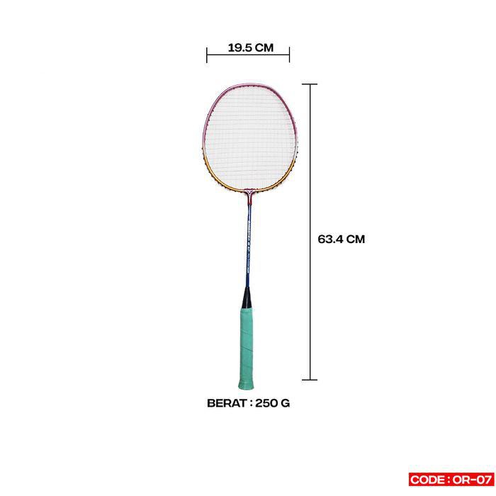 Paket badminton raket dan shuttlecock bulu tangkis olahraga aktivitas outdoor racket cock