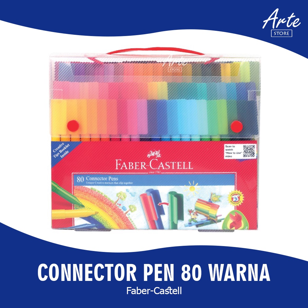 Connector Pen - Faber Castell Spidol Kreatif Set (Semua Ukuran)