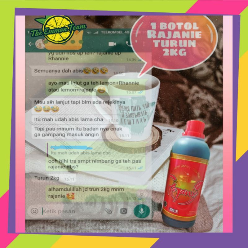 

RAJANIE Ramuan Jahe Murni