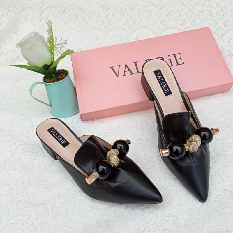 Import valerie selop sandal mules hak valerie V311-353