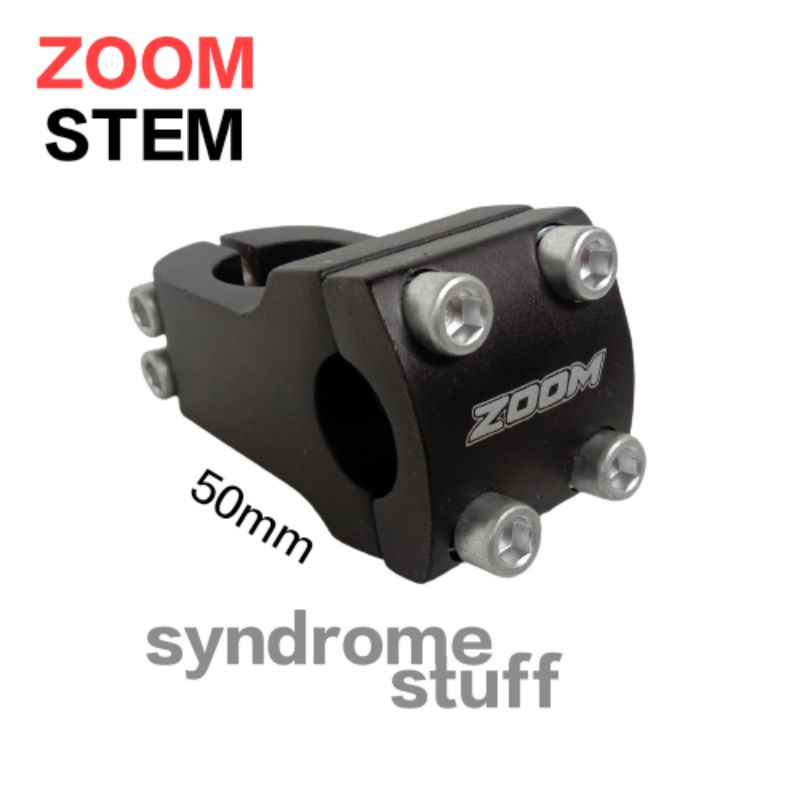 stem zoom alloy stem sepeda bmx mtb