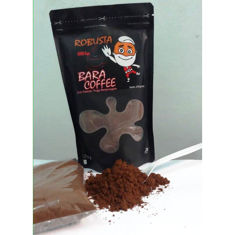 

Kopi Robusta Bara Coffee Biji Petik Merah