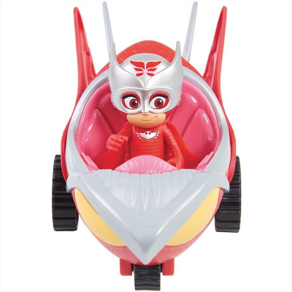 PJ Masks Owl Glider Turbo  Blast Vehicle with Figure Mask Just Play