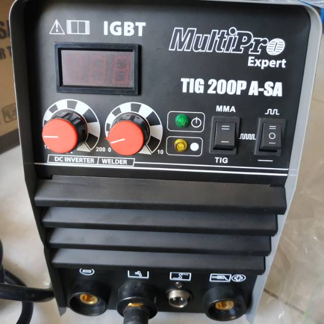 Multipro Tig 200P A-SA Mesin Las Tig Pulse 200 P Las Argon Stainless