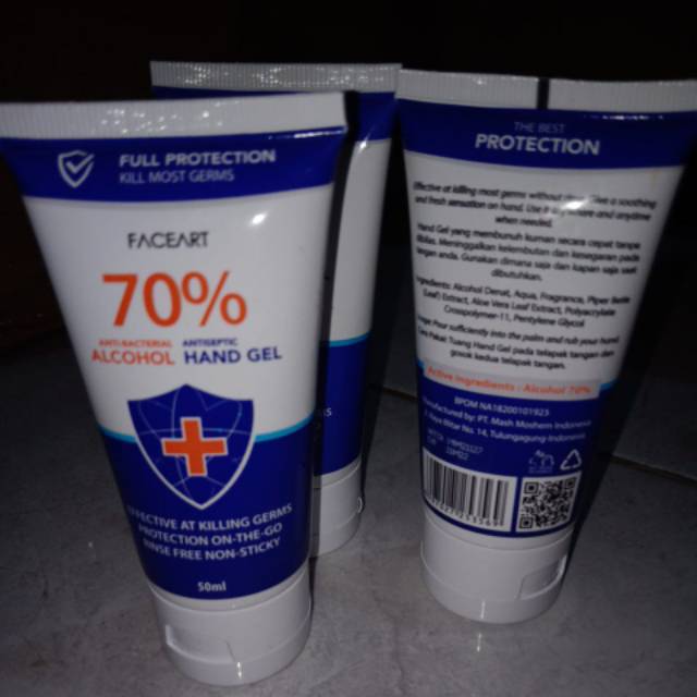 SALE Hand sanitizer faceart hand gel 50ml / handsanitizer / antiseptic gel / hand gell