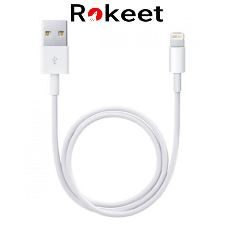 rokeet kabel for lightning apple fast charging 1 meter premium quality
