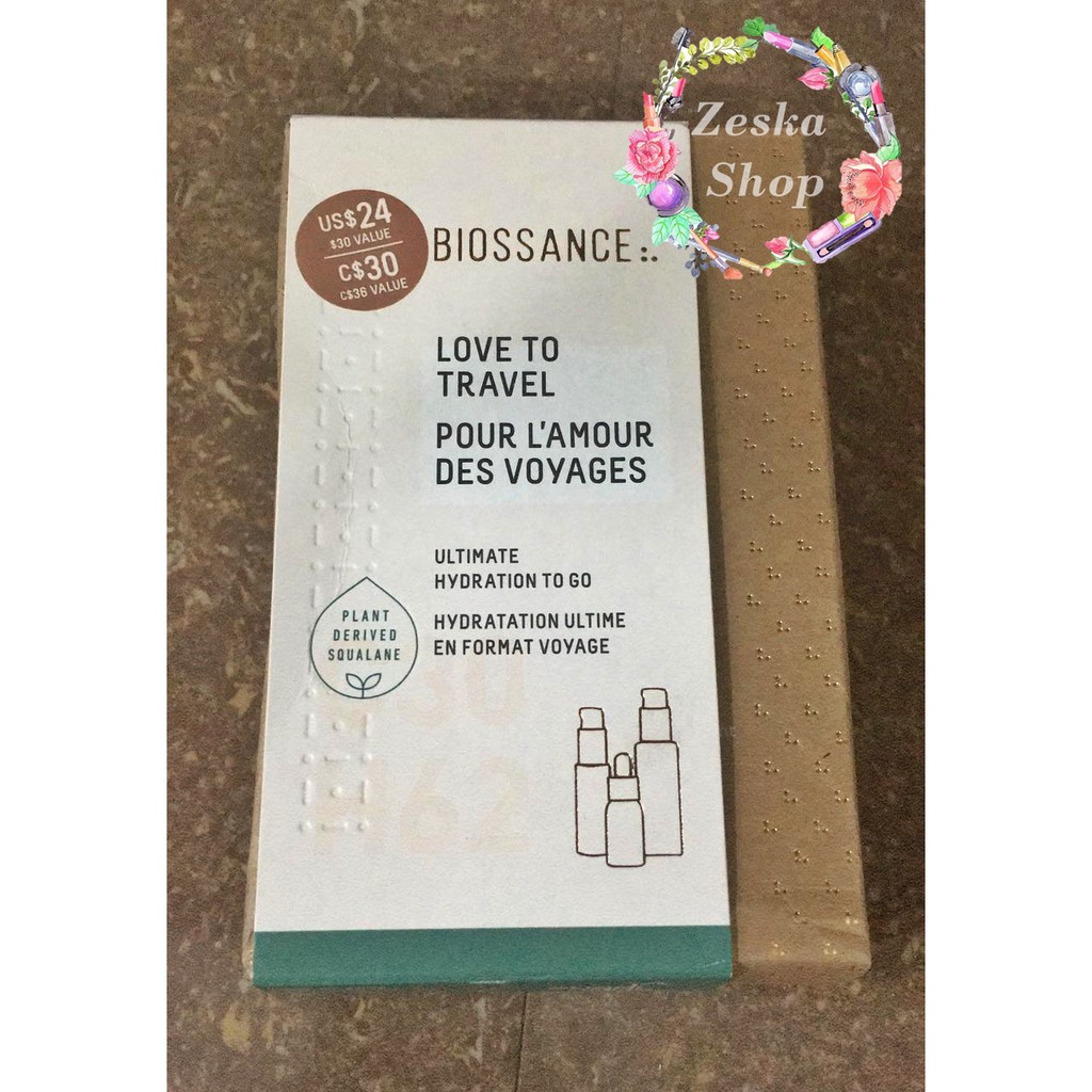 Biossance Love To Travel Kit / Biossance Cleansing Oil
