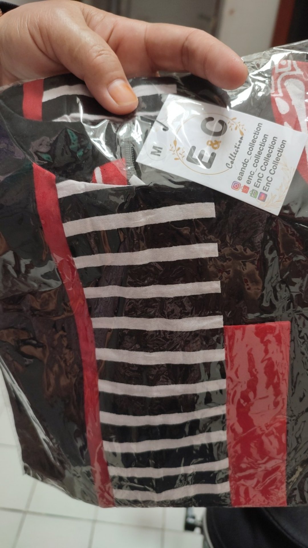 Batik Couple Garis Bola Merah -  Atasan Batik Wanita – Hem Batik Pria - S-m-l-xl-xxl-3l-4l-5l