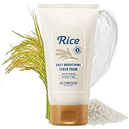 SKINFOOD  Rice Daily Brightening Scrub Foam 150ml