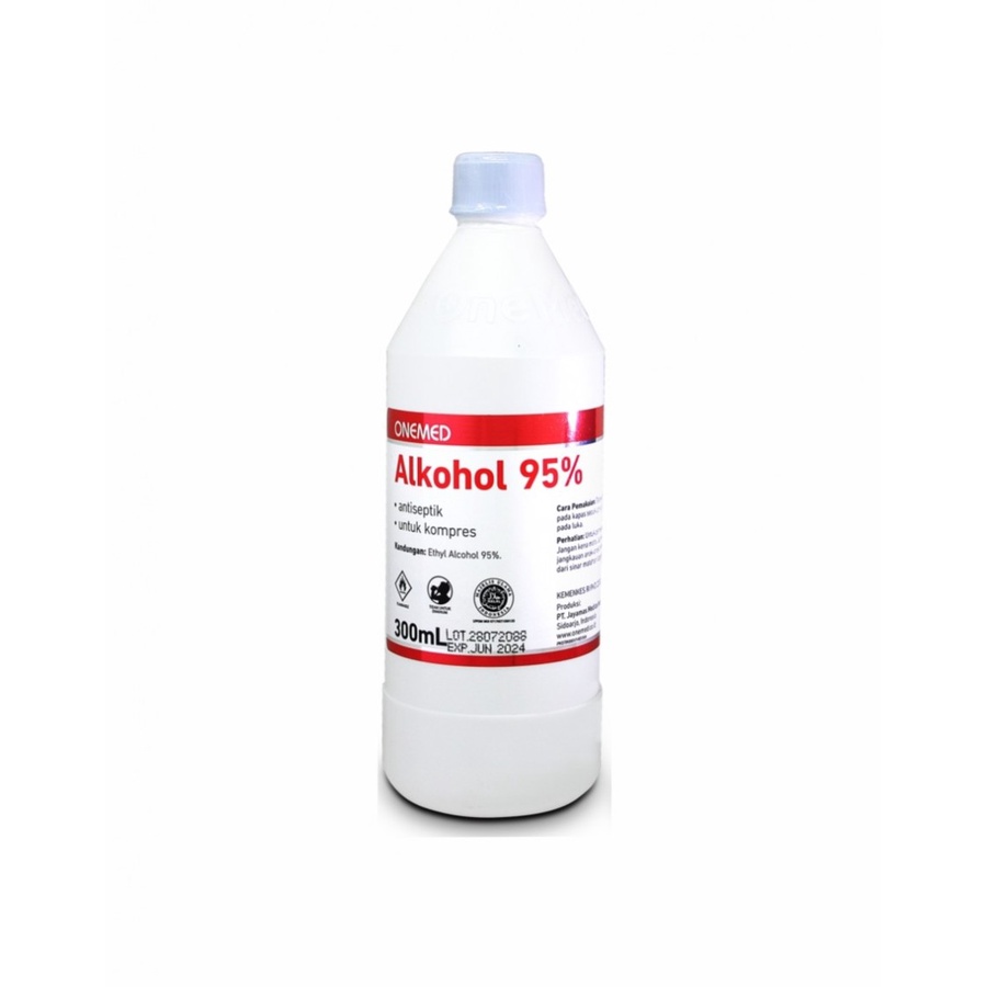 OneMed Alkohol 95% 300ML / Antiseptik Onemed