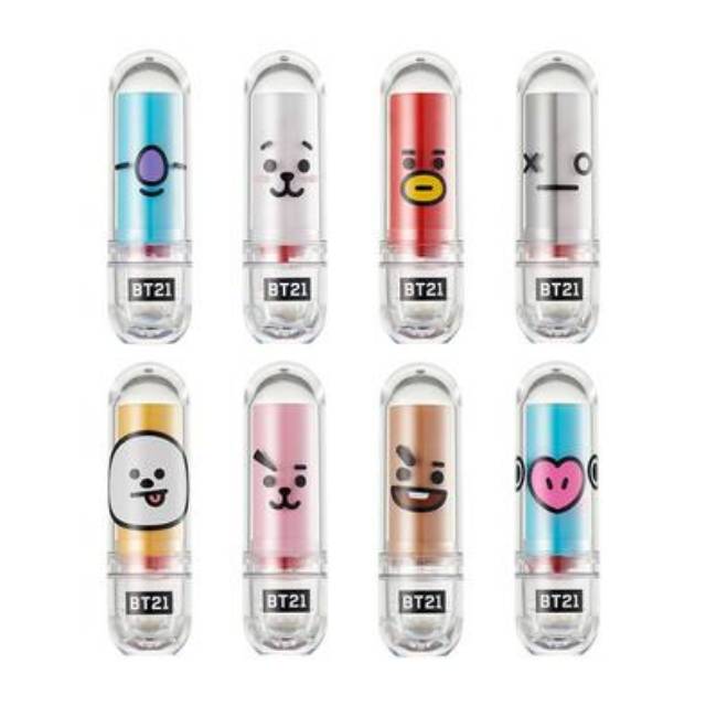 BTS BT21 OFFICIAL VT COSMETICS LIPPIE STICK SPECIAL EDITION LIPSTICK PO KOREA READY 10 JULI