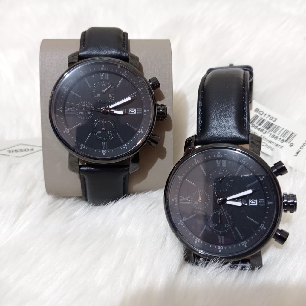 Jam Tangan FossilOriginal BQ1703 Black New Original