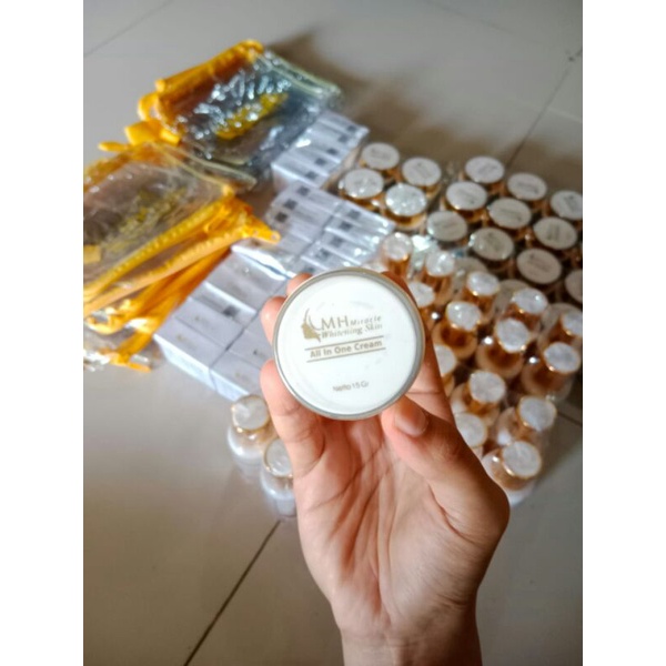 krim ecer mh miracle whitening skin kemasan baru
