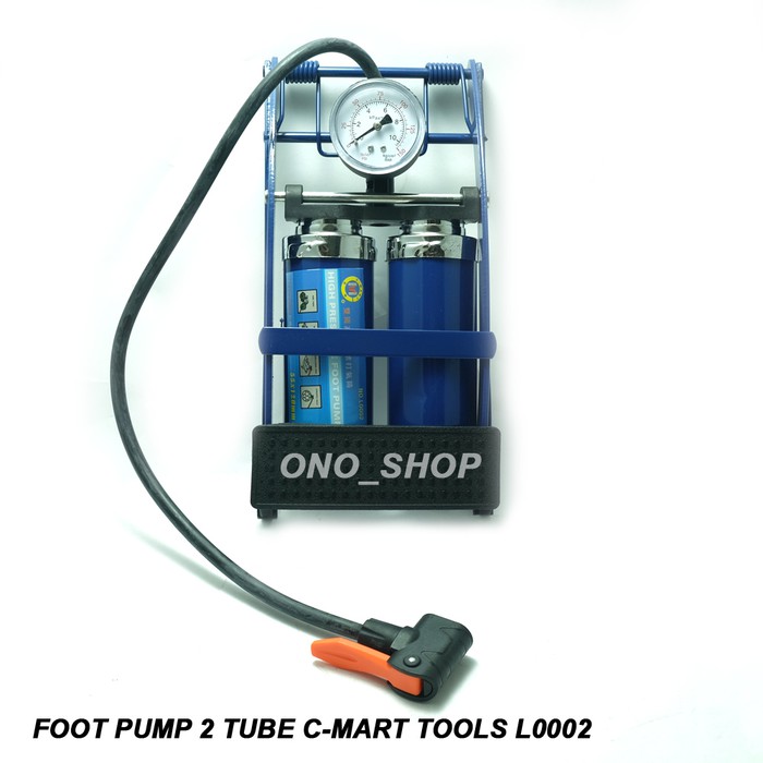 Foot Pump 2 Tube C-Mart Tools