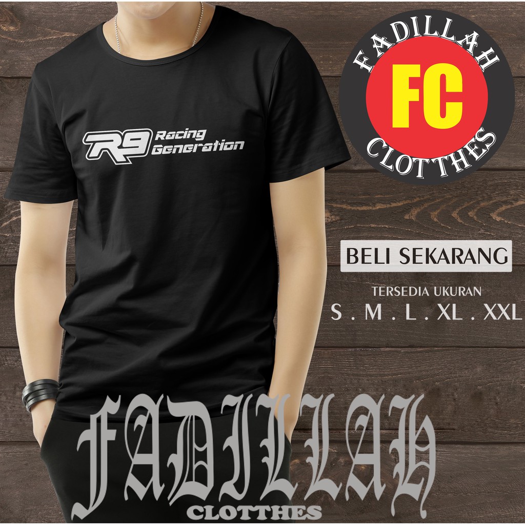 Kaos Baju R9 Racing Generation Kaos Otomotif