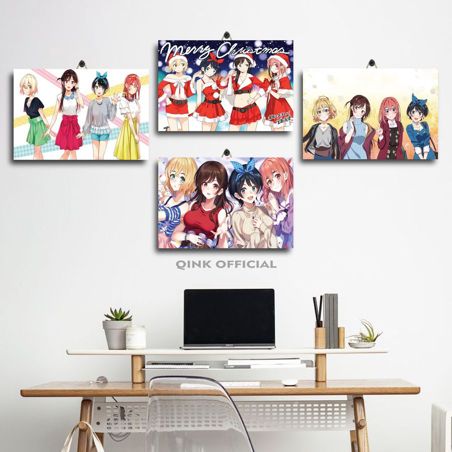 Jual 21 40 Poster Kamar Cowo Ruka Sarashina Kanojo Okarishimasu 20x30