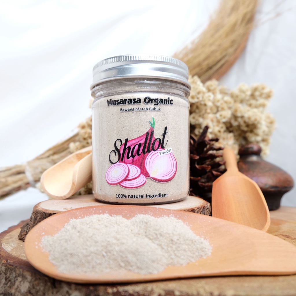 

Nusarasa Organik - Shallot Powder / Bawang Merah Bubuk