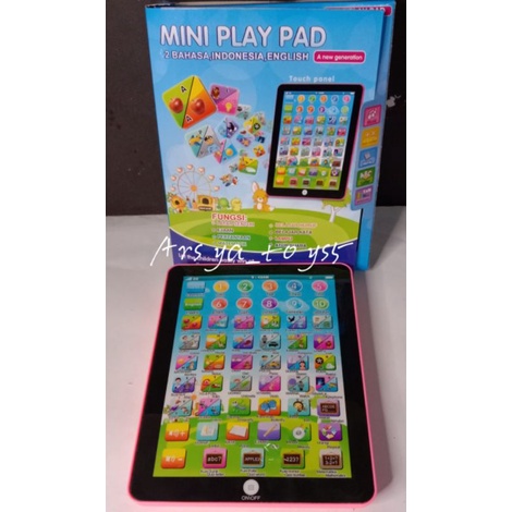 Mainan Anak Mini Play Pad / Tablet Portable / Mainan Edukasi ipad mini