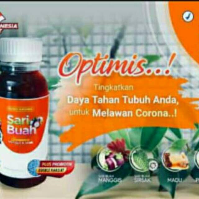 

probiotik sari buah formula ampuh melawan Cofid 19, probiotik sari buah kulit manggis dan sirsat