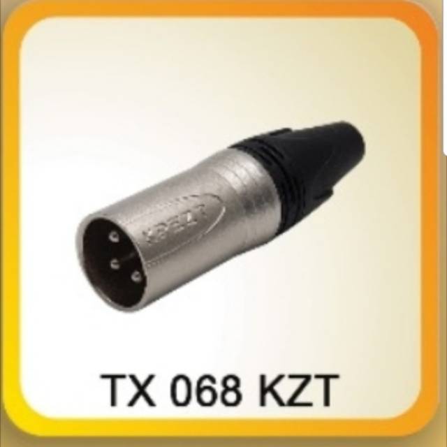 JACK XLR MALE KREZT TX 068 ORIGINAL