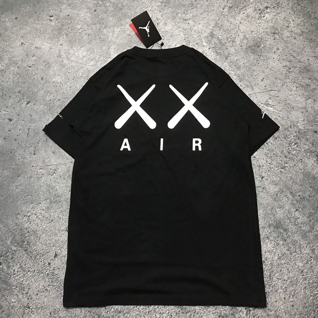 BAJU KAOS TSHIRT HYPE AJ X KAWS TEE UNISEX GOOD QUALITY