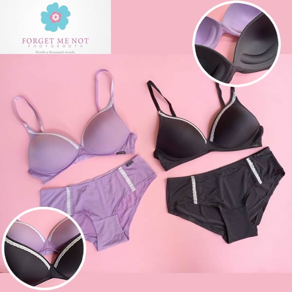 Wireless Bra Set Forget Me Not - BH Dan celana dalam wanita // sisa ekspor