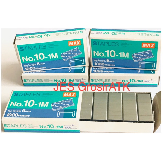 

Isi Staples MAX no.10 [kotak kecil]