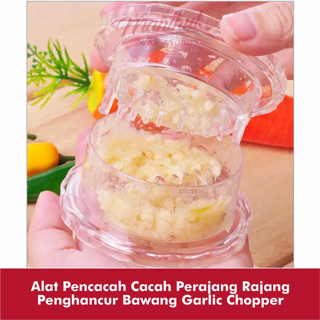 Alat Pencacah Cacah Perajang Rajang Penghancur Bawang Garlic Chopper