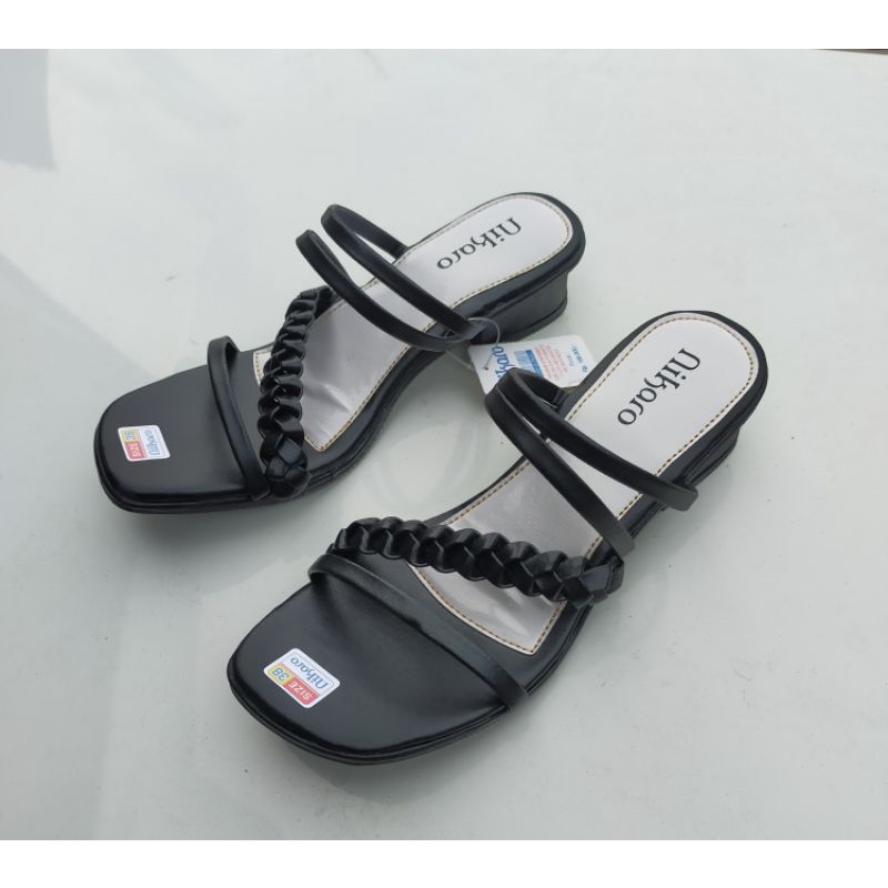 SANDAL HEELS WANITA ANDIEN // SANDAL HAK TAHU