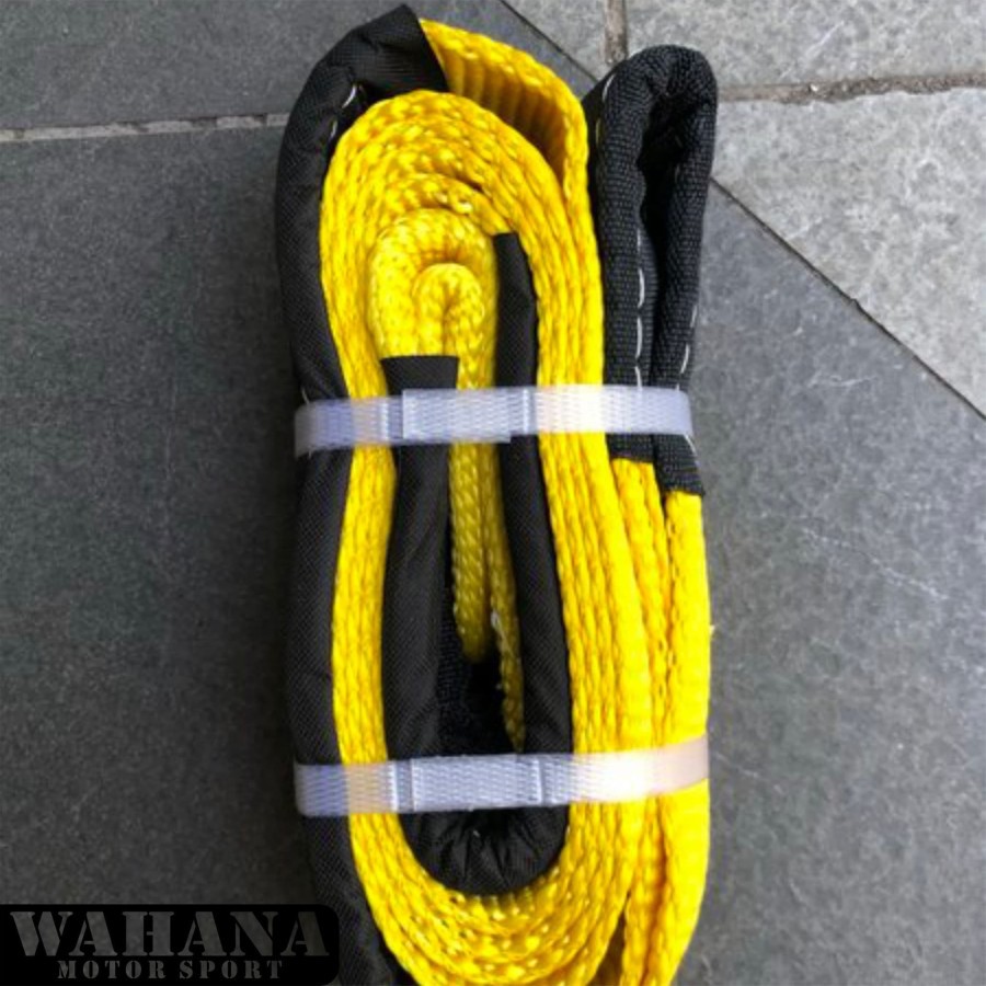 Tali Derek Mobil Offroad 3 Meter Kapasitas 12 Ton untuk Recovery Kendaraan